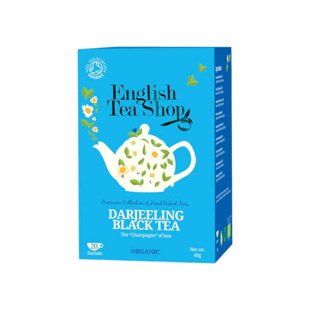 20 bags of 20g Darjeeling black tea
