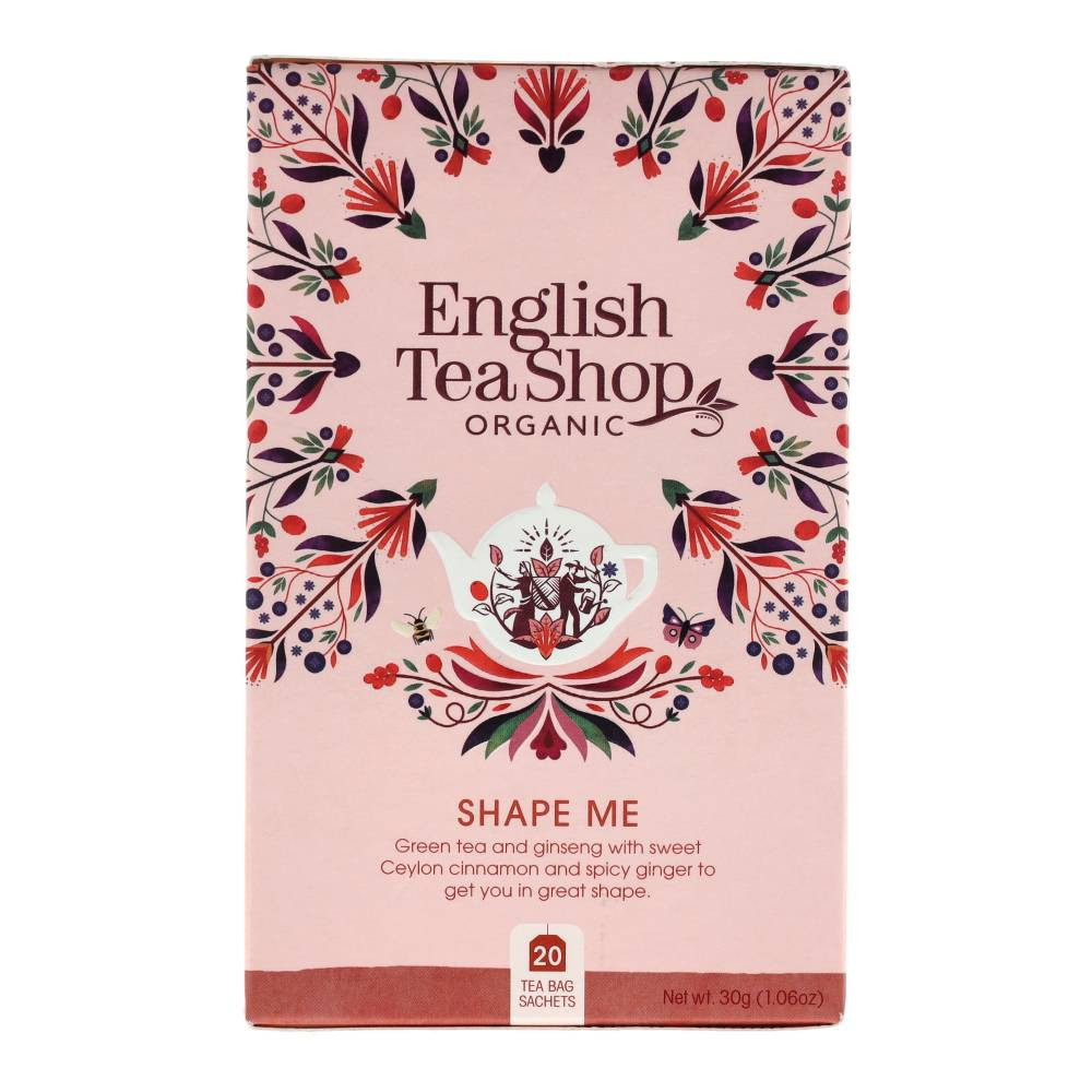 20 sáčkov čaju Ets Bio Wellness Shape Me, 30 g