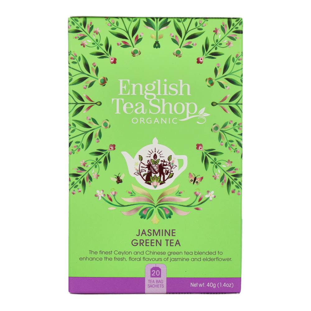 20 green bio tea with jasmine 40 g
