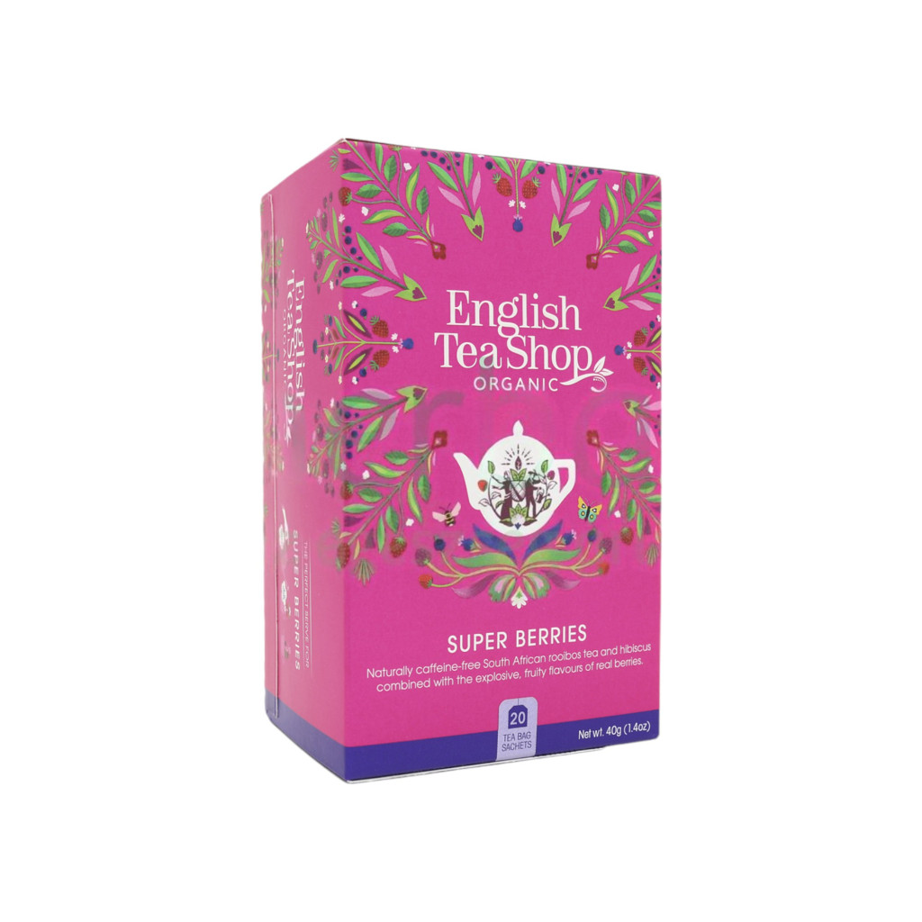 ETS Organic Super Berry Tea 20x2g 40g