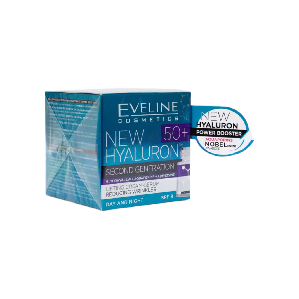 Eveline hyaluron clinic 50+ day&amp;ampampampampampampampampampampampnight lifting arckrém 50