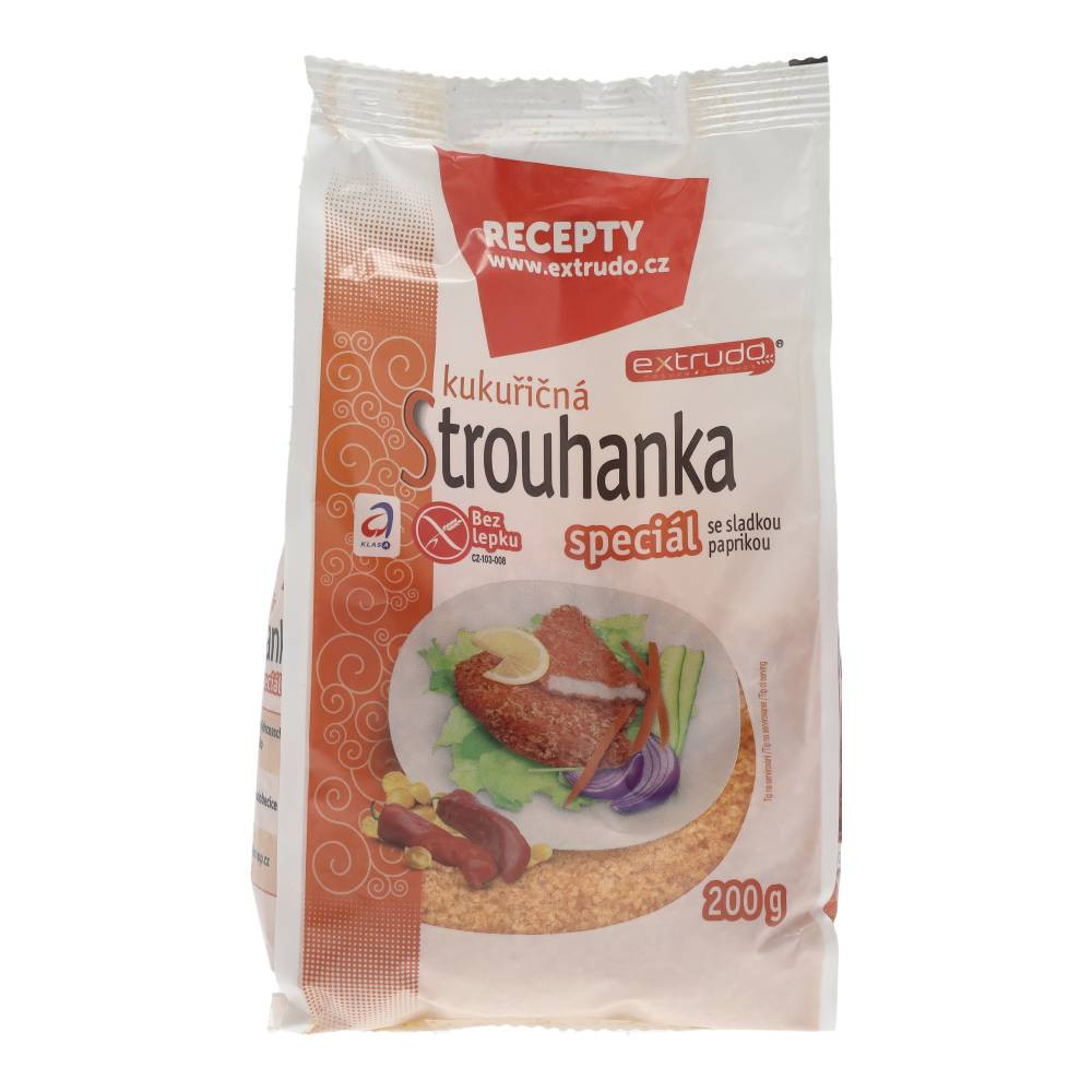 Extrudo gluténmentes zsemlemorzsa paprikás 200 g