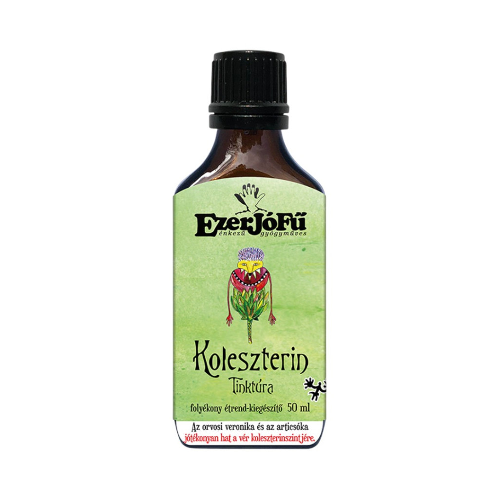 Ezerjófű koleszterin tinktúra 50 ml