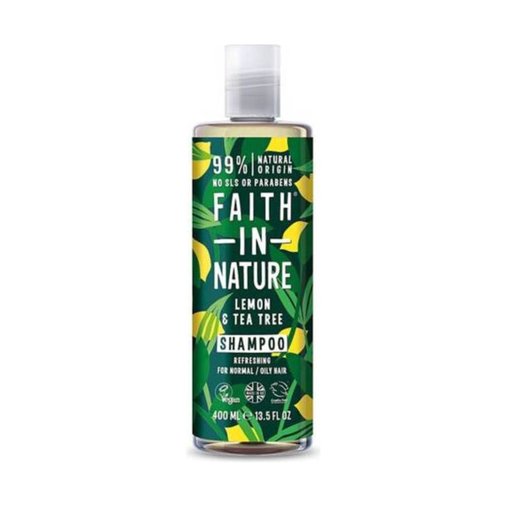 Faith In Nature shampoo lemon tea tree 400 ml