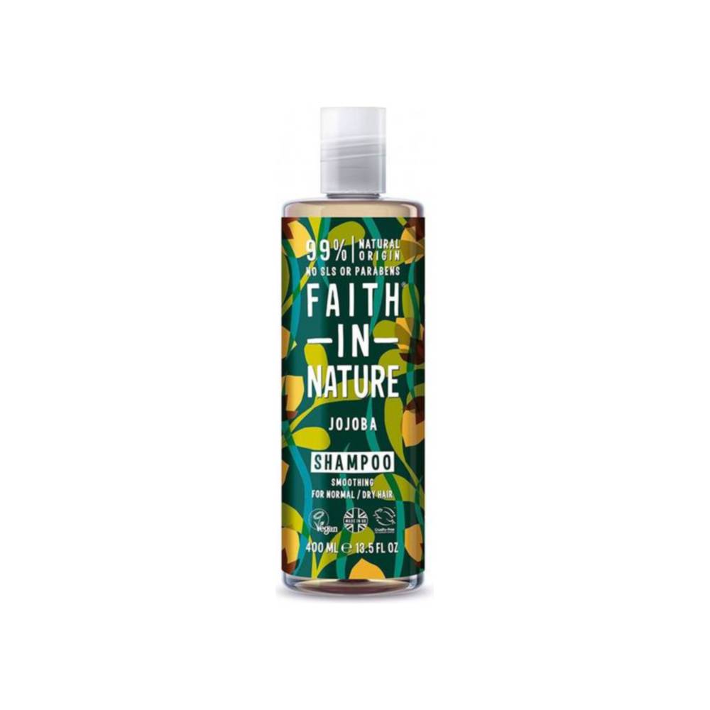 Faith In Nature shampoo with jojoba, 400 ml