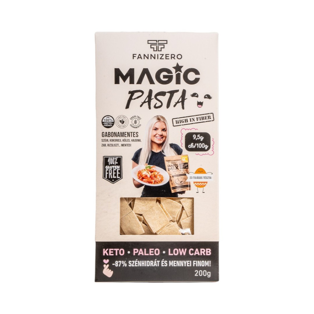 FANNIZERO Magic Pasta nagykocka 200g 23 tojásos száraztészta