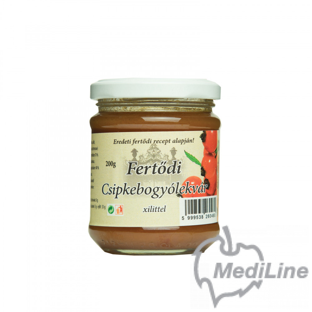 Fertőd rose hip jam with xylitol 200 g