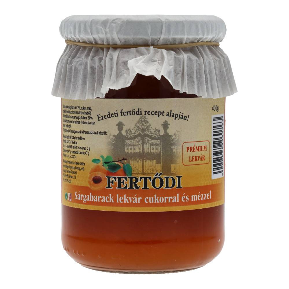Meruňková marmeláda z Fertőd s medem 400 g