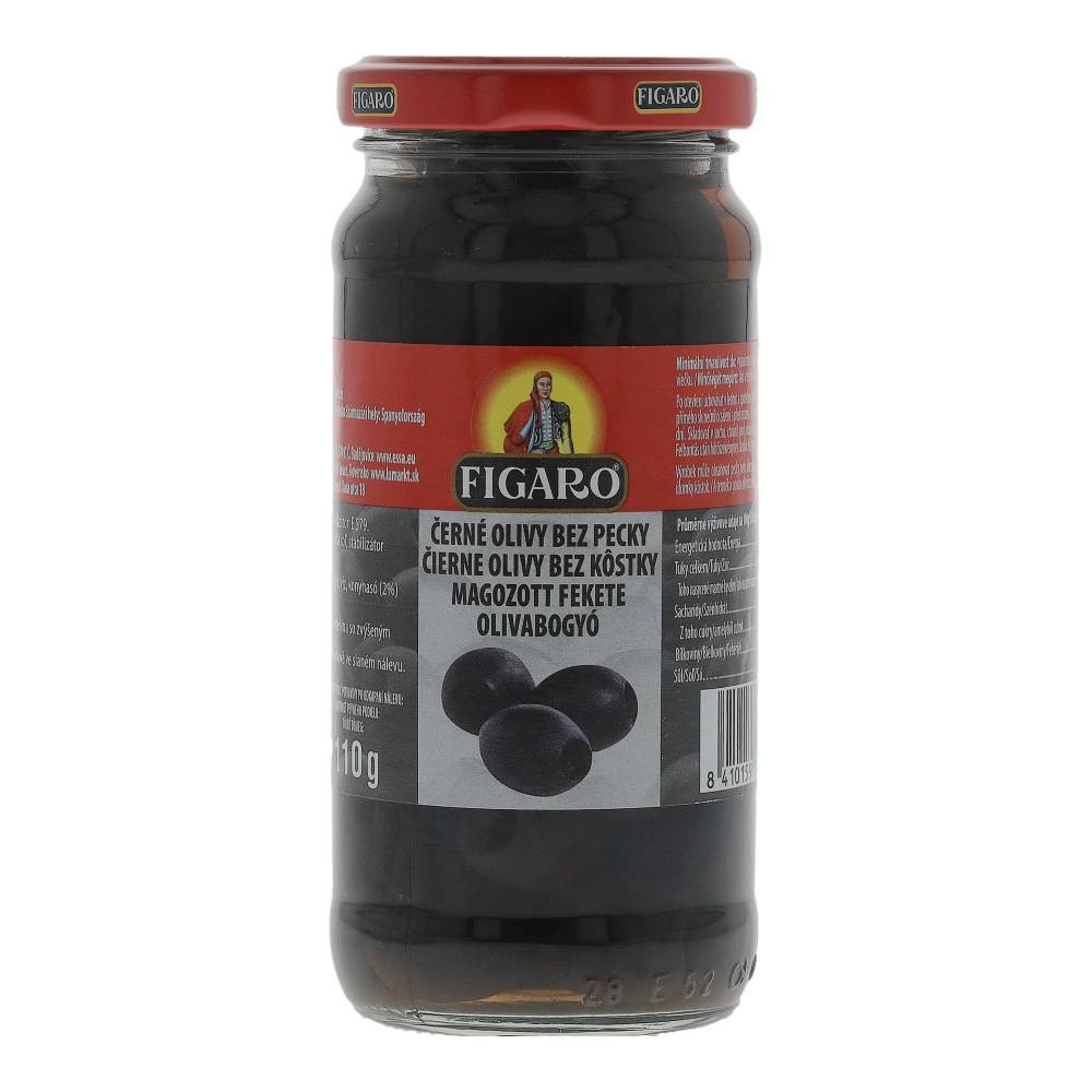 Figaro Olívabogyó Fekete Magozott 240 g