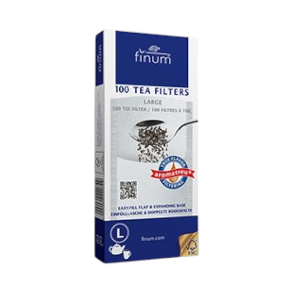 Filtru de ceai din hârtie Finum, 100 bucăți