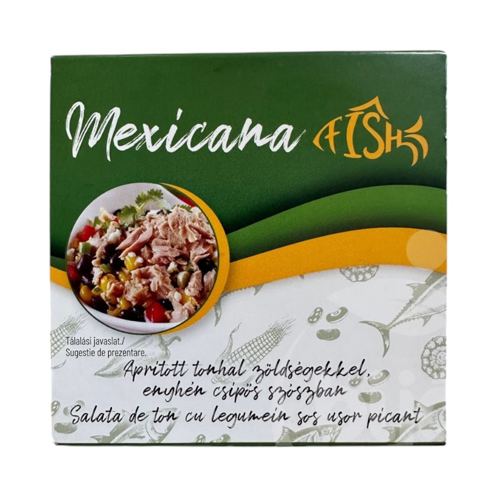 Fish mexikói tonhalsaláta 170 g