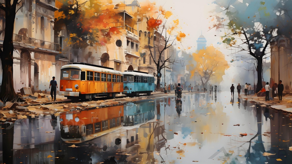 Melankolik Sokak'taki Sonbahar Tonları