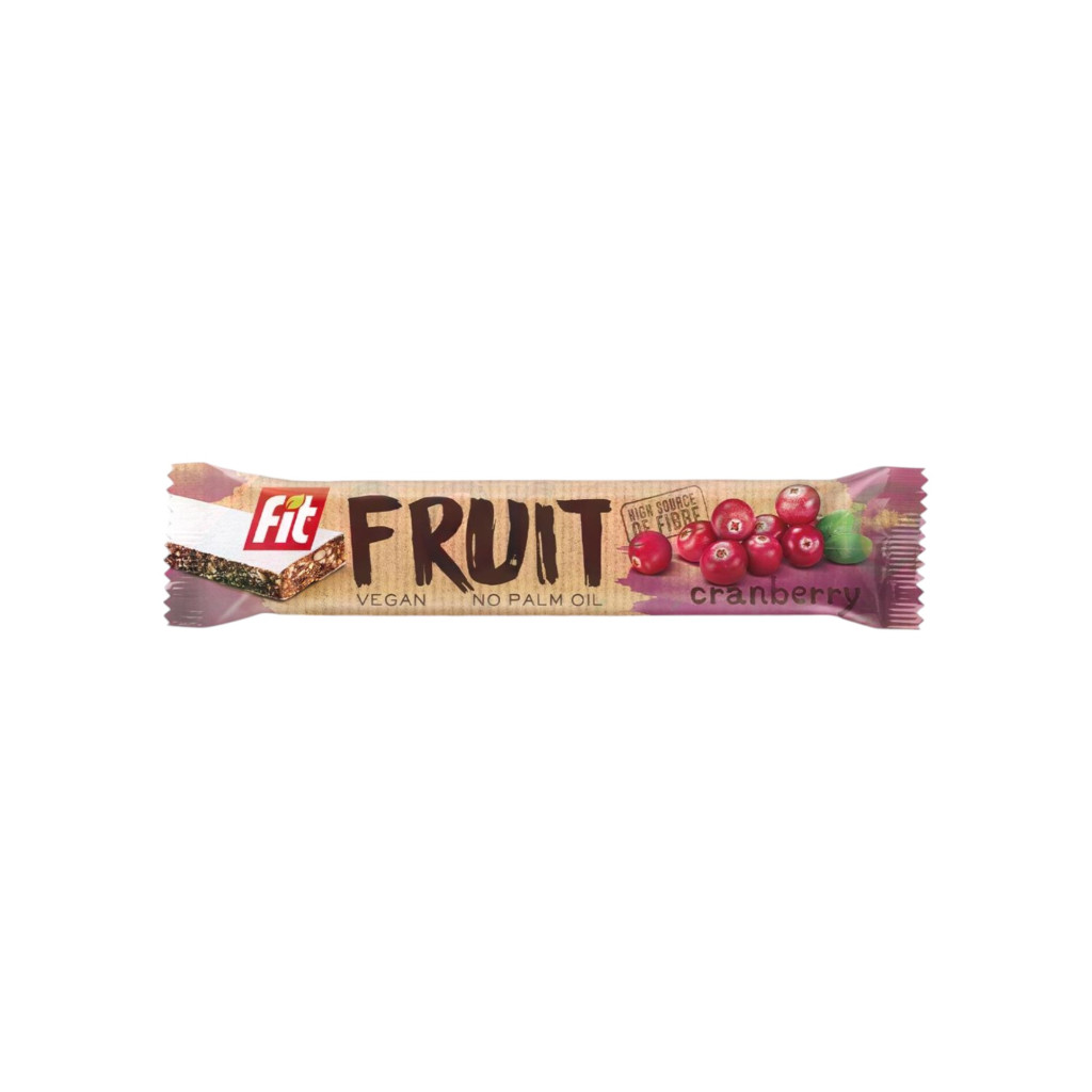 Fit fruit muesli bar cranberry 23 g