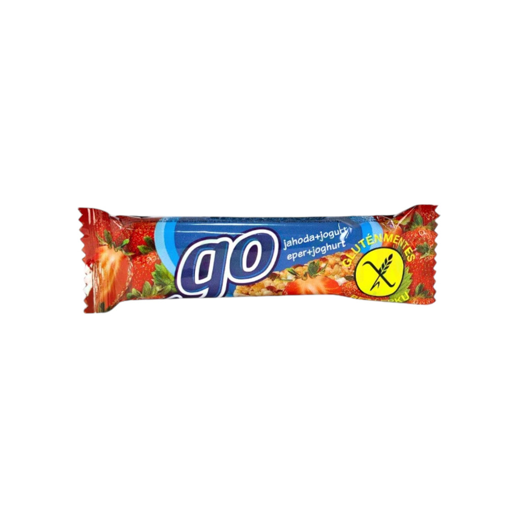 Fit go gluténmentes müzliszelet eper-joghurt 23 g
