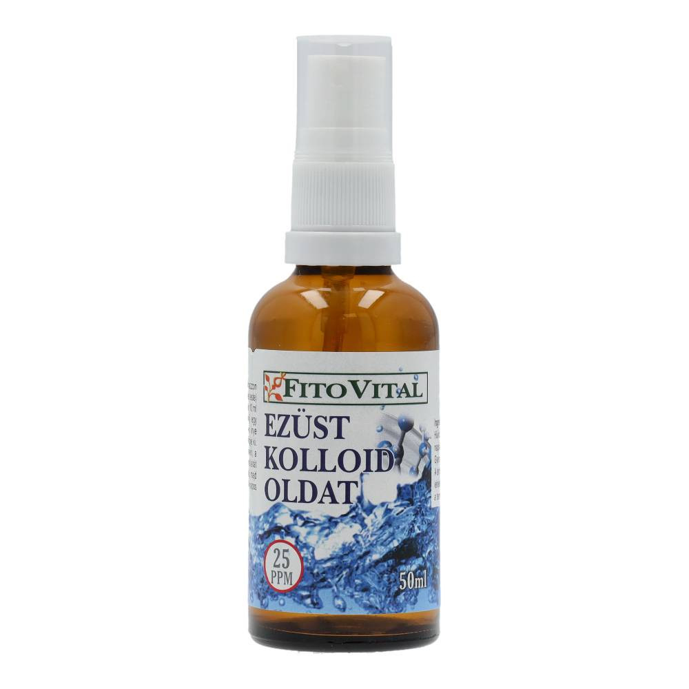 Fitovital coloid de argint 25 ppm pulverizator 50 ml