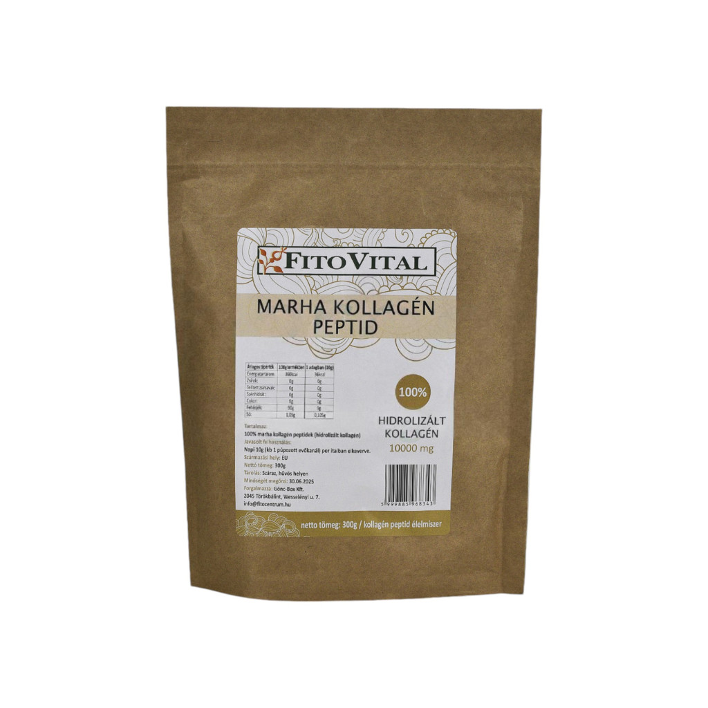 Fitovital marha kollagén peptidek 300 g
