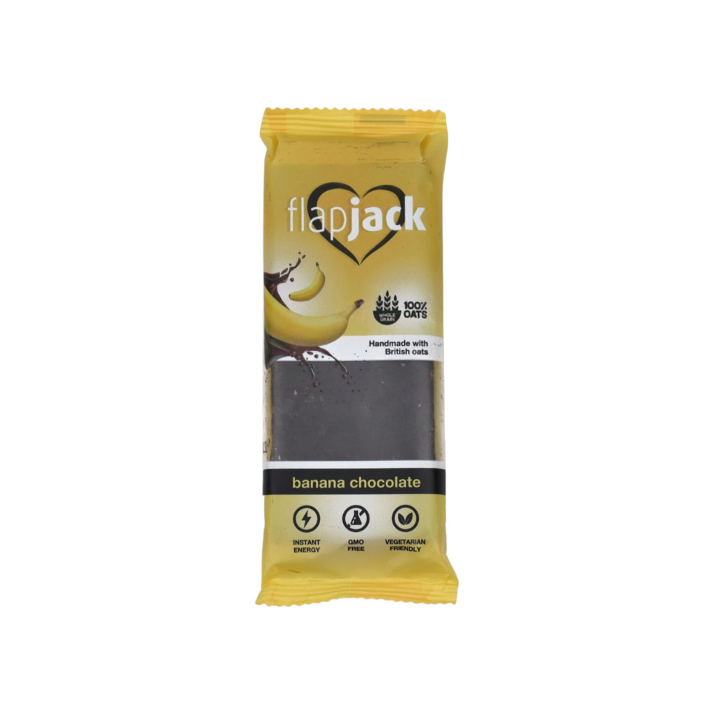 Flap jack zabszelet banános, csokoládé ízű bevonattal 100 g