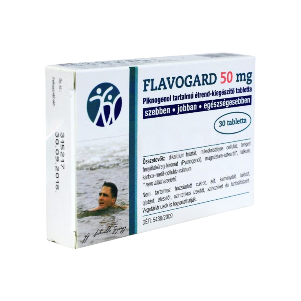 Tabletki Flavogard 50 mg, 30 szt