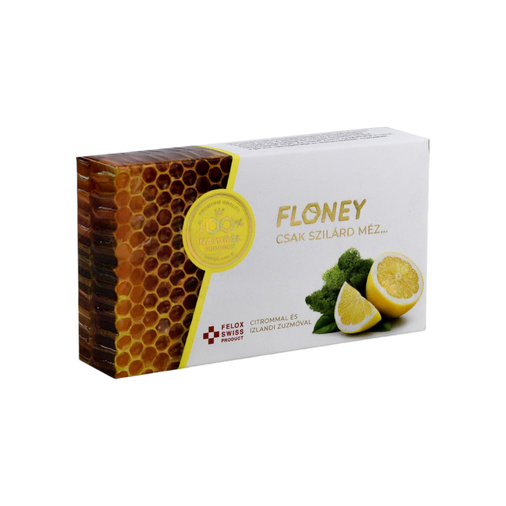 PASTYLKI MIOZIOWE CYTRYNOWO-MIODOWE FLONEY 18 szt
