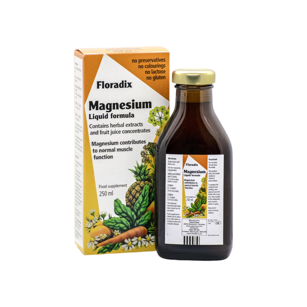 Floradix magnézium gyógynövényes szirup 250 ml