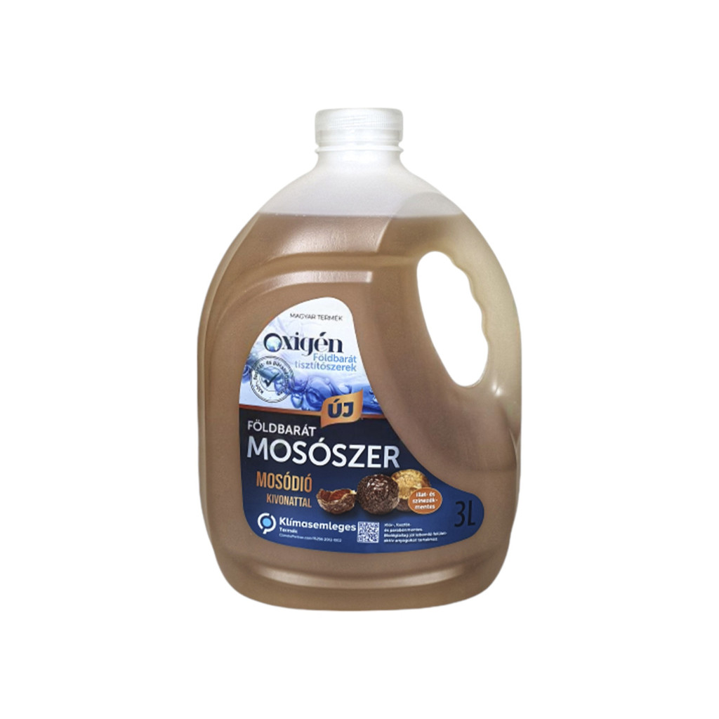 Eco-friendly liquid laundry detergent with soap nut extract, 3000 ml