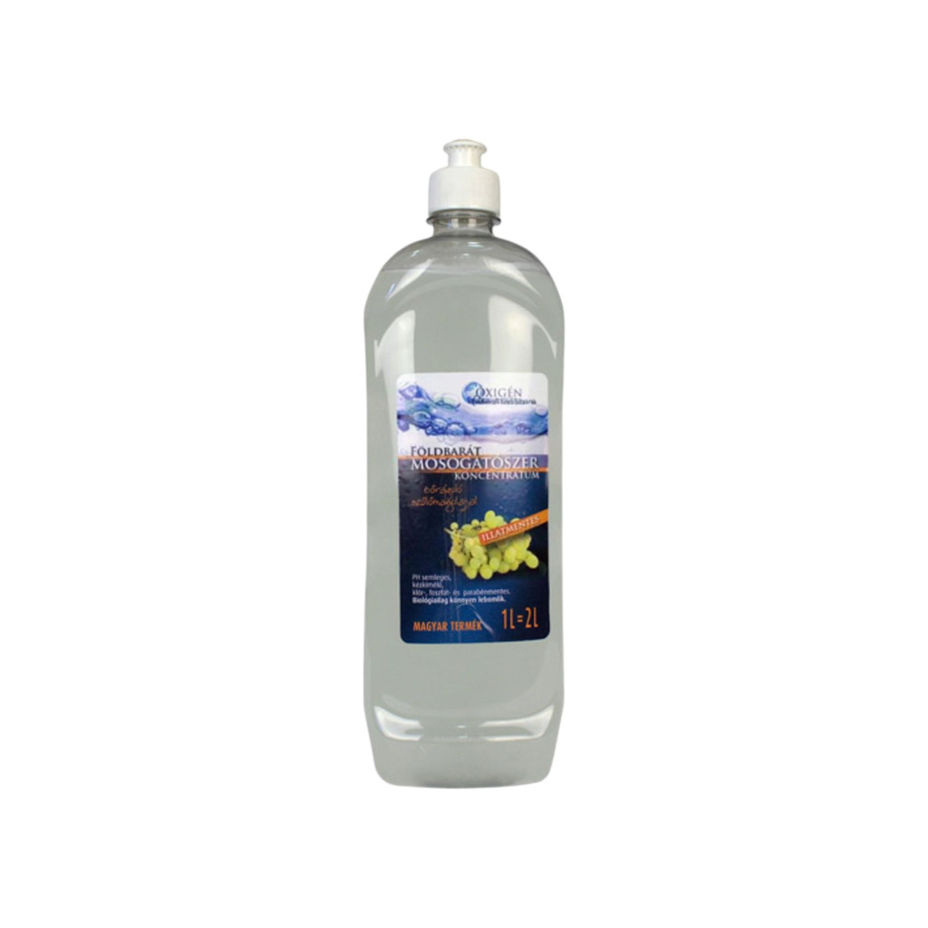 Concentrat ecologic pentru vase, parfum de ulei de sâmburi de struguri, 1000 ml