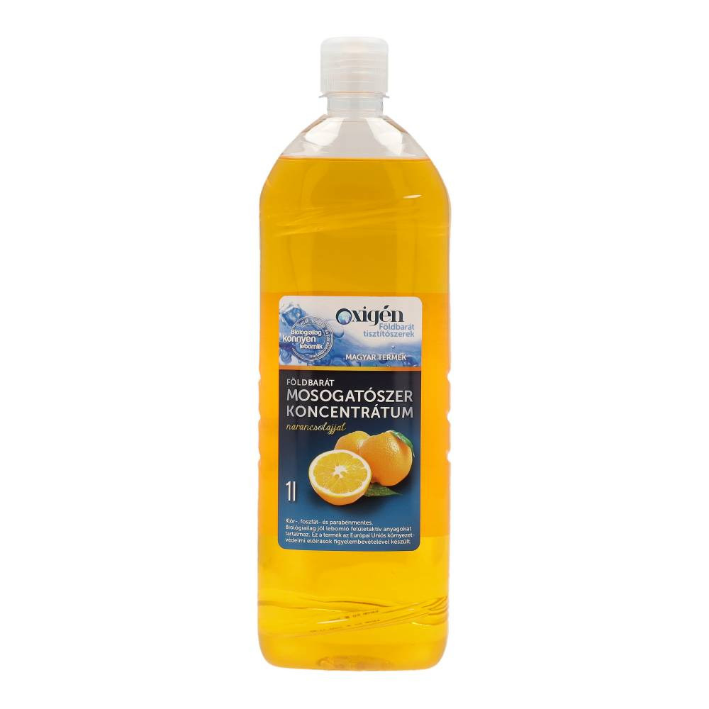 Ekologický koncentrát na umývanie riadu s pomarančovým olejom, 1000 ml