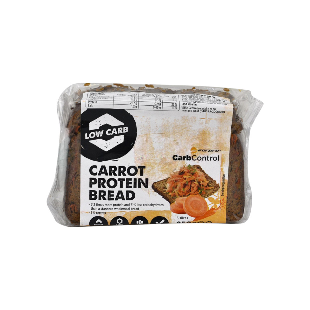 Forpro Proteingebäck mit Karotten 250 g