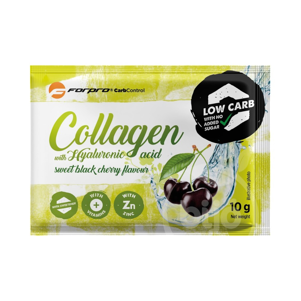 Forpro kollagén hialuronsavval cseresznye ízű 10 g