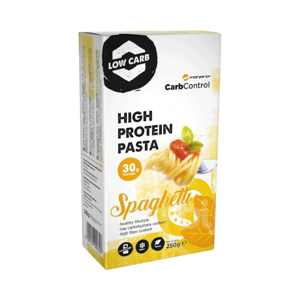 Forpro Nudeln Spaghetti mit reduziertem Kohlenhydratgehalt, extra hohem Proteingehalt 250 g