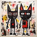 Cosmic Feline Mischief