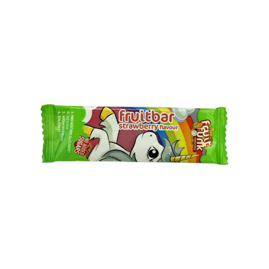 Fruitfunk gyümölcsszelet eperrel, Unikornis 20g