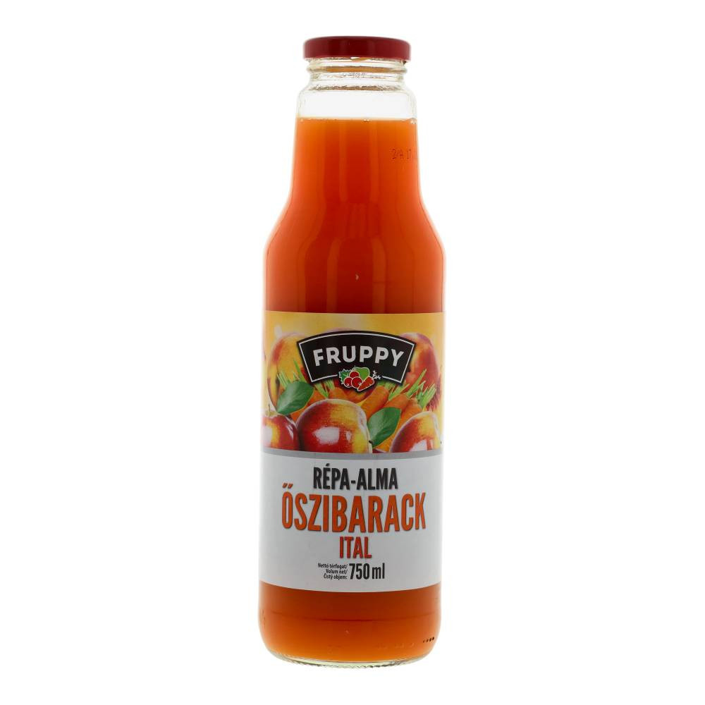 Fruppy Getränk Pfirsich-Karotte-Apfel 750 ml