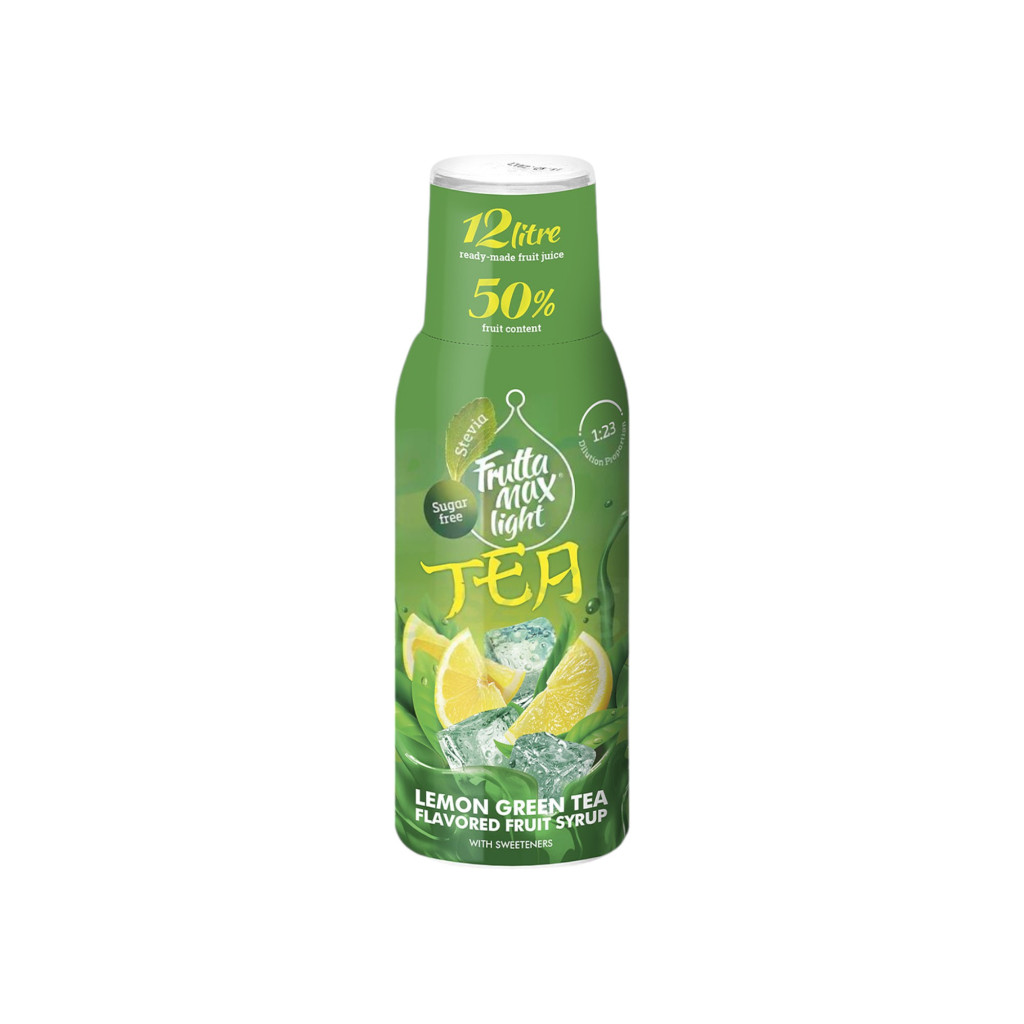 FruttaMax Bubble 12 lemon green tea fruit syrup 500 ml