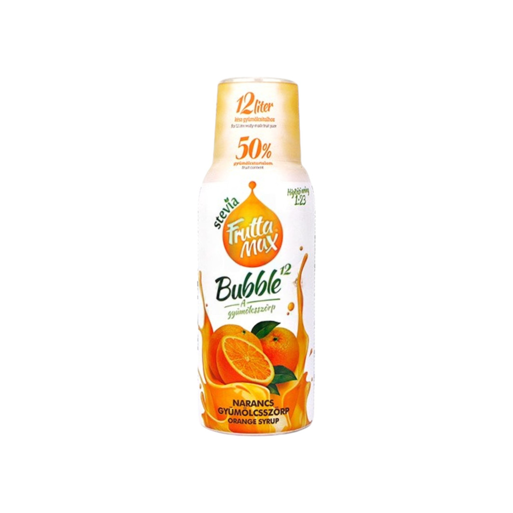 Fruttamax bubble 12 pomerančů 500 ml