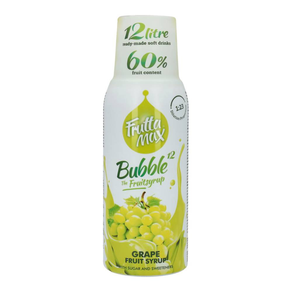 FruttaMax Bubble 12 grape fruit syrup 500 ml