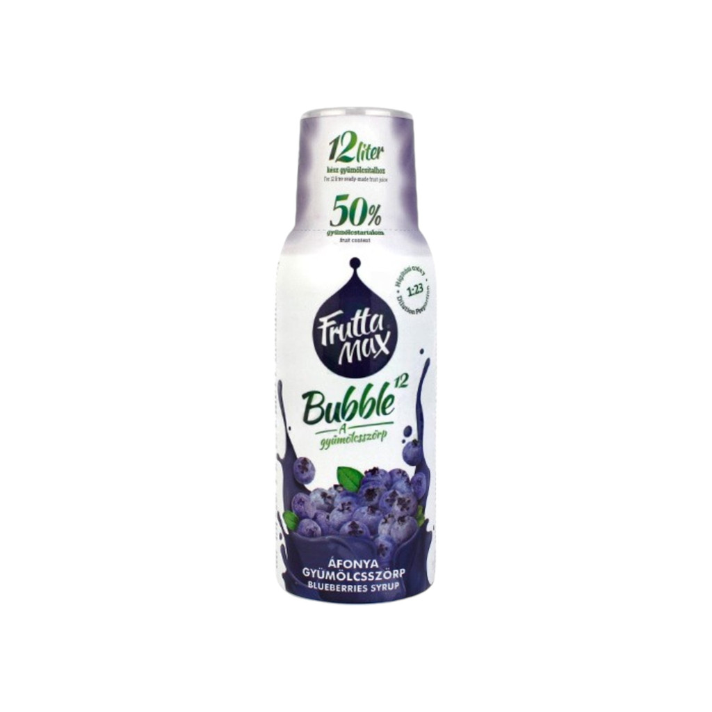 Fruttamax bublinky borůvka 500 ml