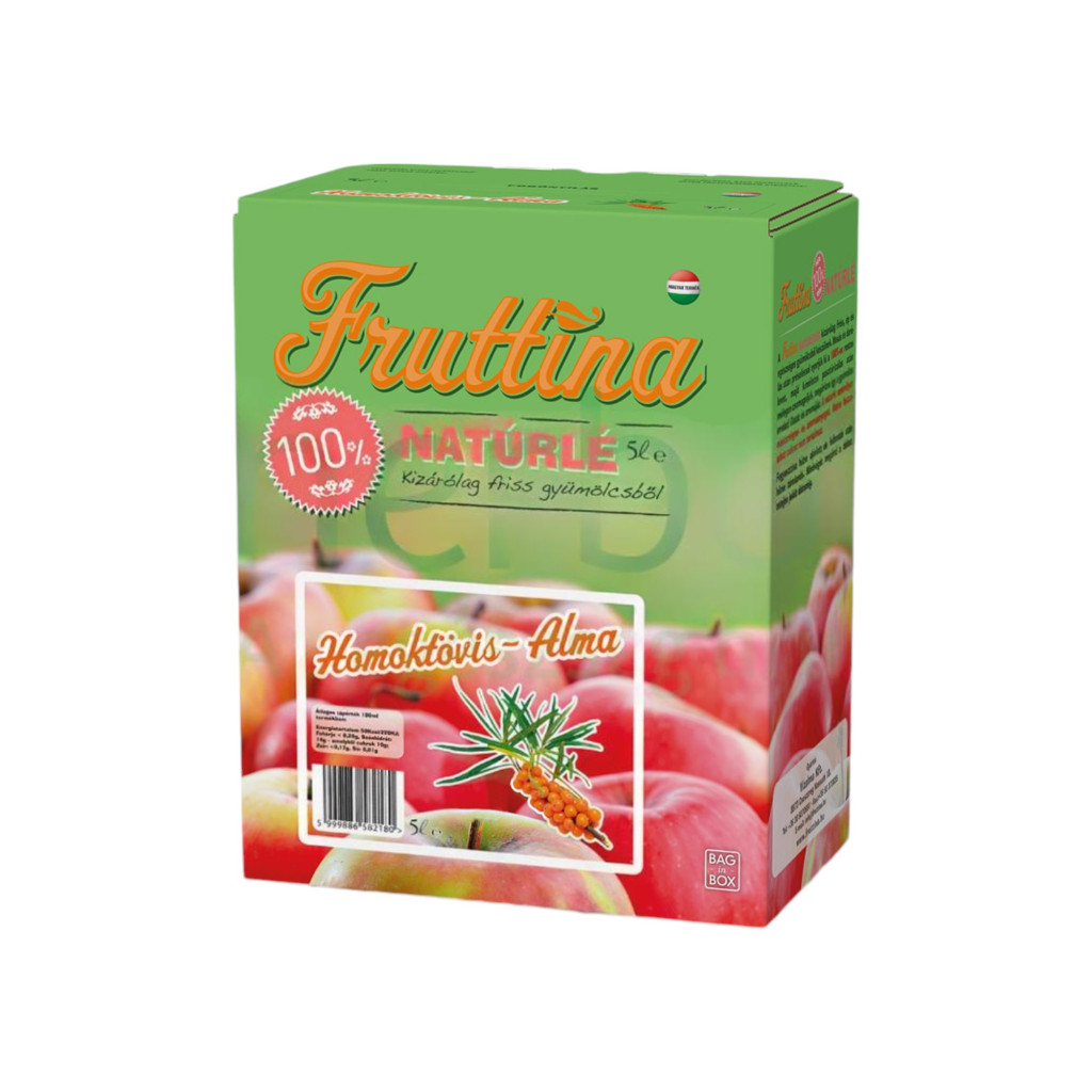Fruttina alma-homoktövis lé 5000 ml