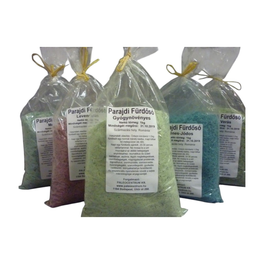 Bath Salt with Medicinal Herbs from Parajd, 1kg