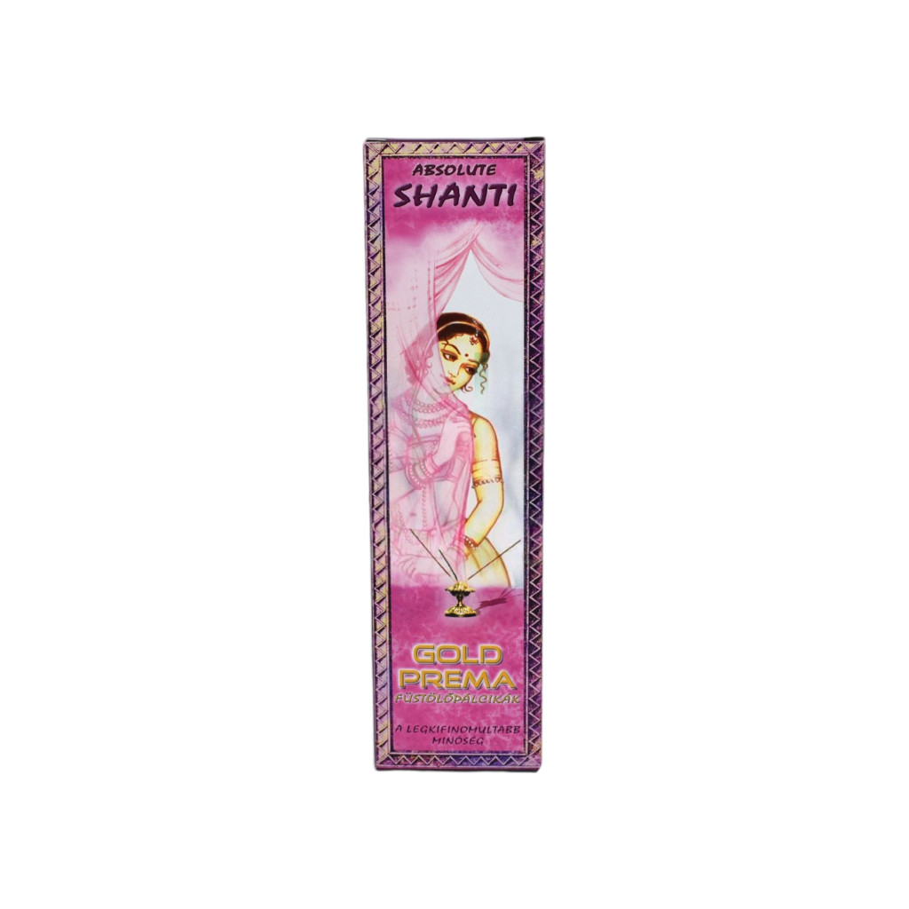 10 bucăți de tămâie aurie Prema Shanti