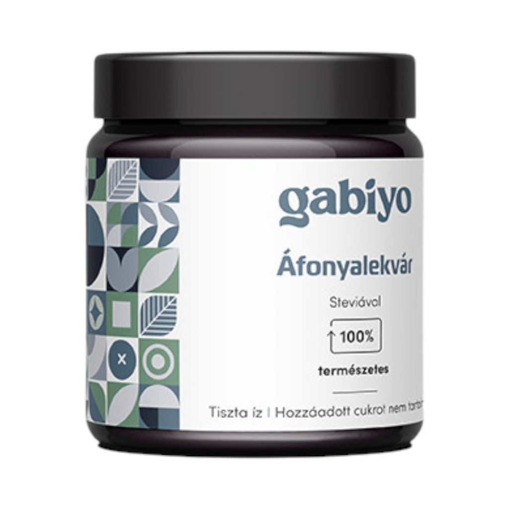 BLUEBERRY JAM COOKED IN BIGIBA WITH STEVIA 200 g