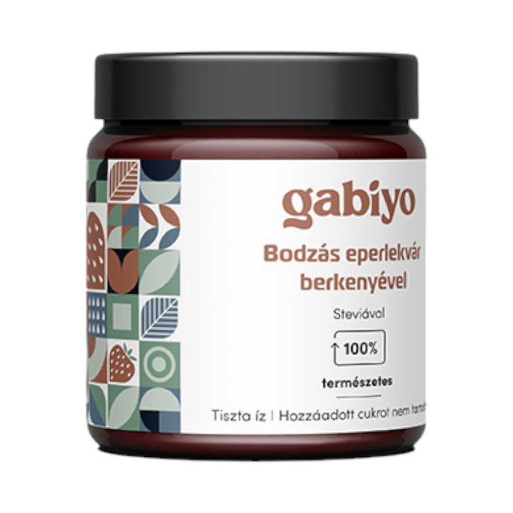 GABIYO LEKVÁR EPER BODZÁS BERKENY. 200G