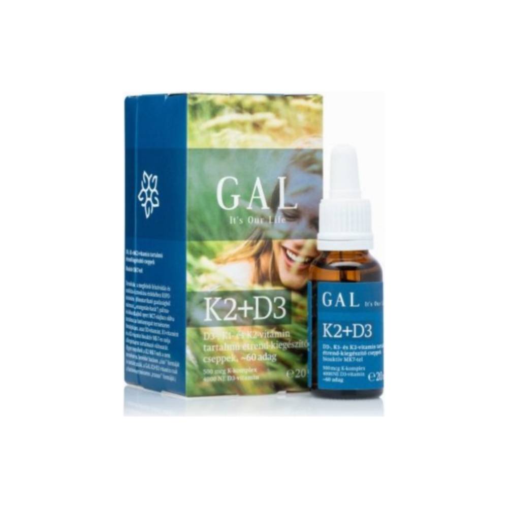 Vitamin K2+D3 Gal 20 ml