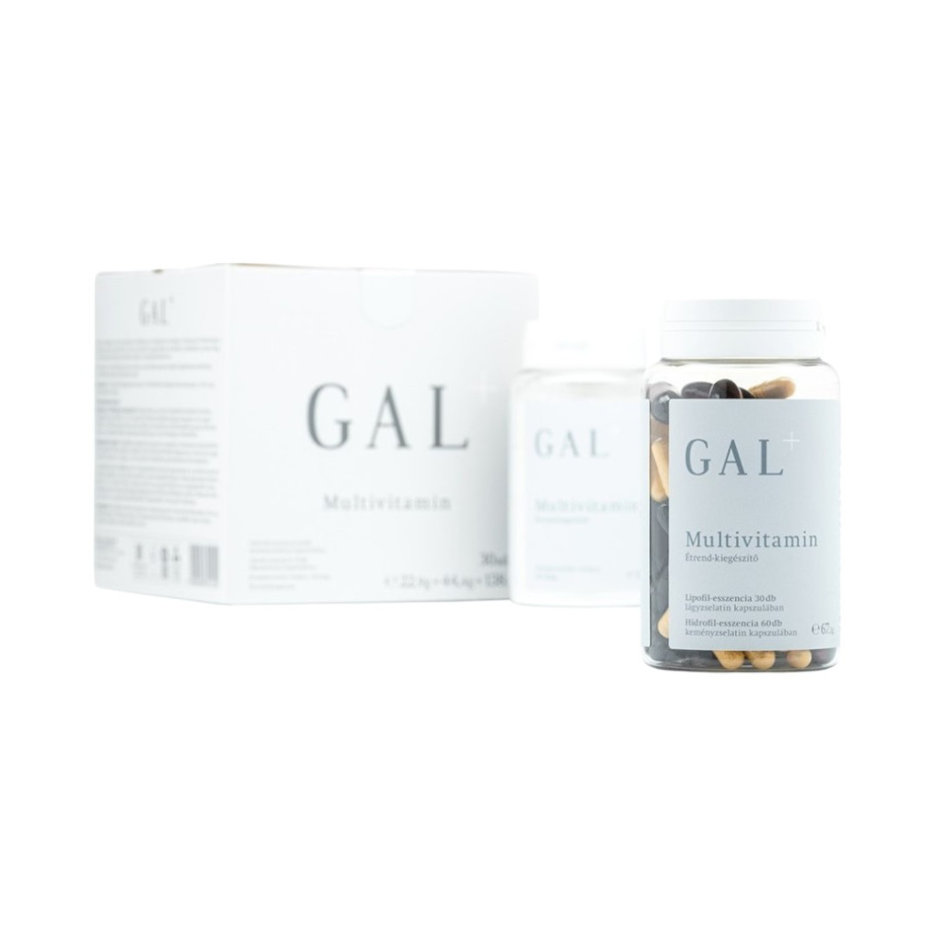 Gal Multivitamin Plus 60+30 Getränkepulver Nahrungsergänzungsmittel 22,9g + 44,4g + 138,6g, 1 Stk.