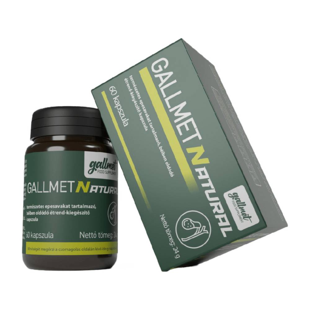 Gallmet-Natural-60 Kräuterkapsel 60 Stk.