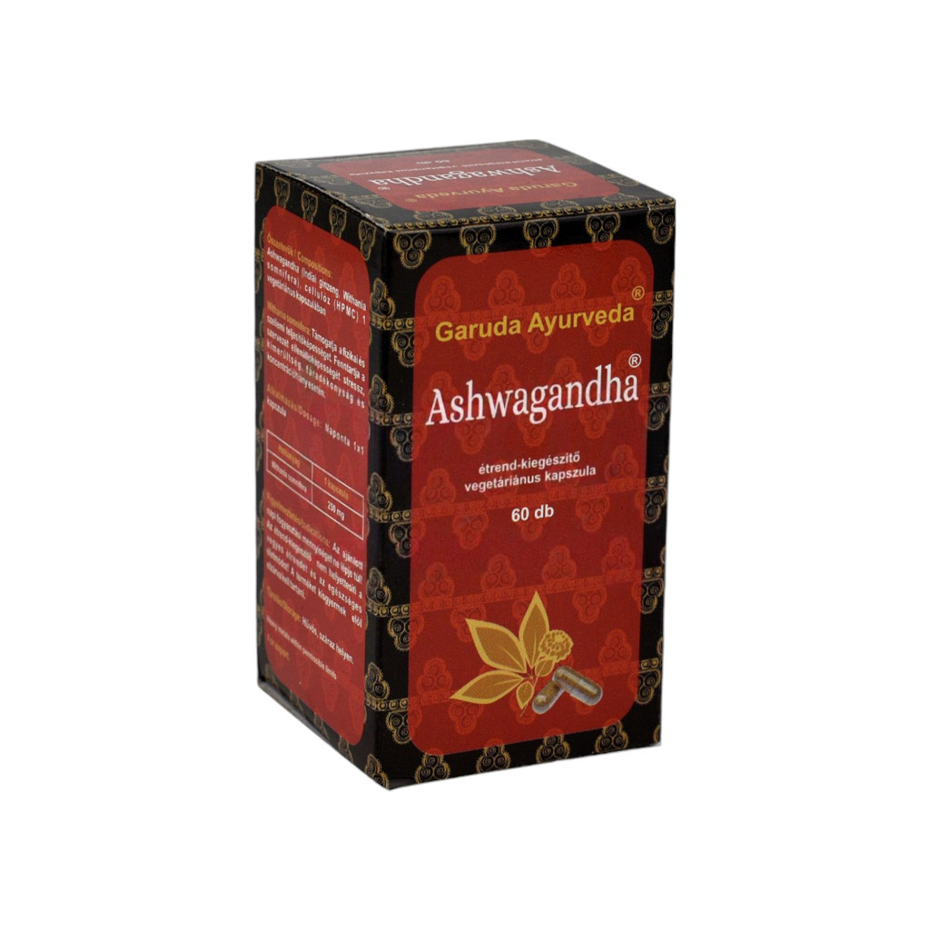 Garuda Ayurveda ashwagandha capsules vegetarian 60 pcs