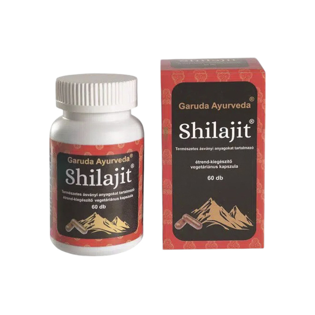 Vegetariánske kapsuly Garuda Ayurveda Shilajit 60 kusov