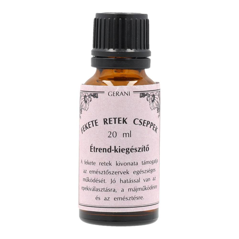 Schwarze Holunder Tropfen Gerani 20 ml
