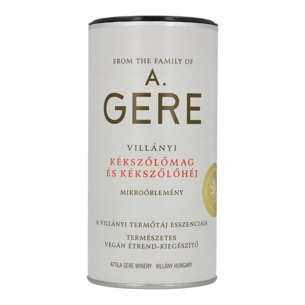 Mletie semienok a šupiek modrej hrozna Gere Villány 150 g