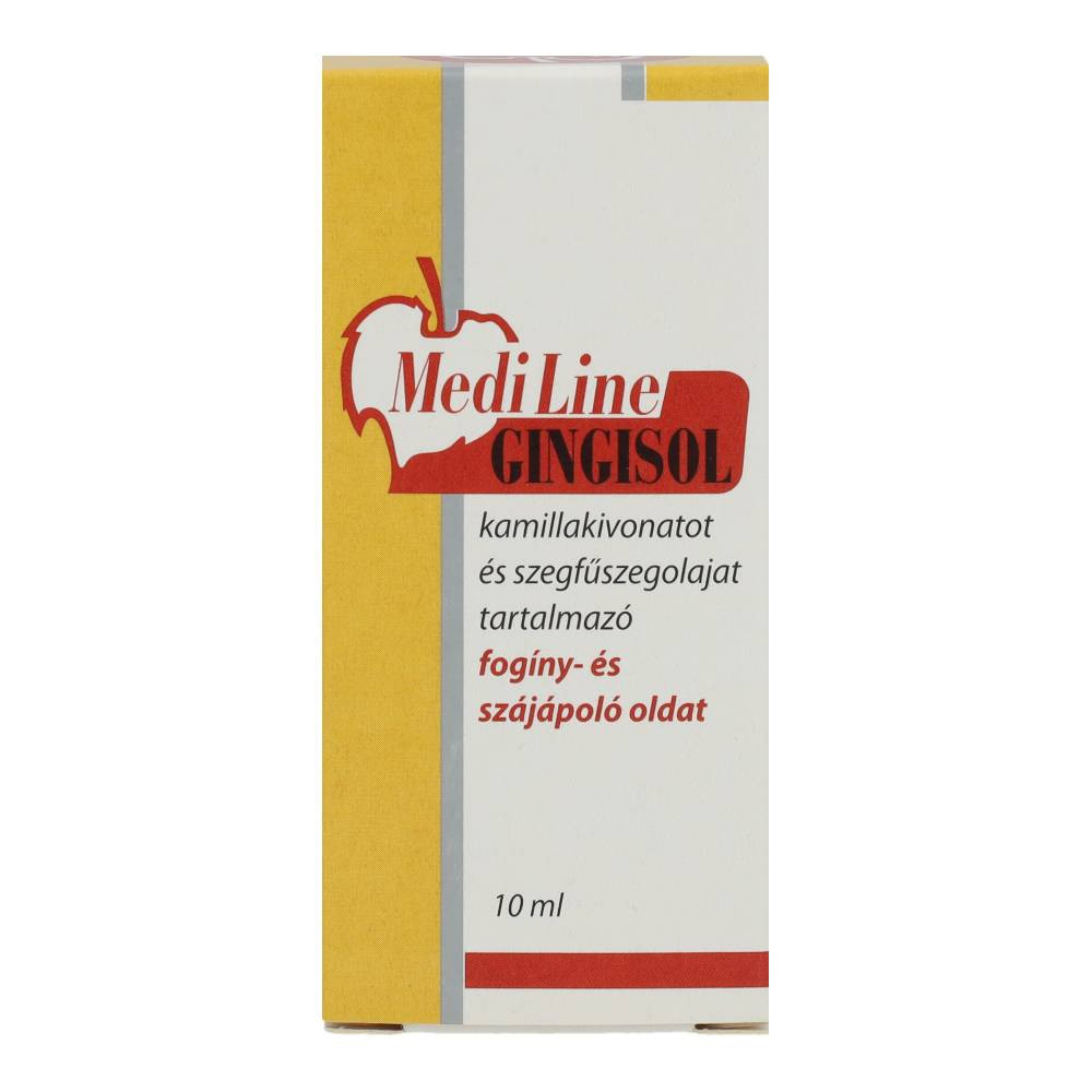 Ústní voda a roztok na dásně Gingisol 10 ml